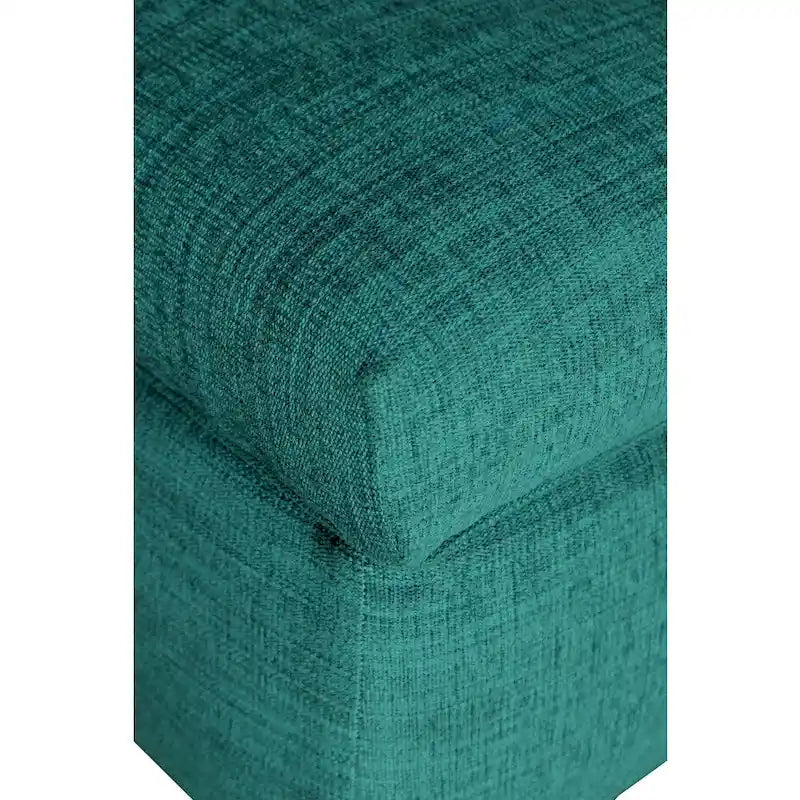 10-button Tufted Upholstered Long Storage Bench Ottoman