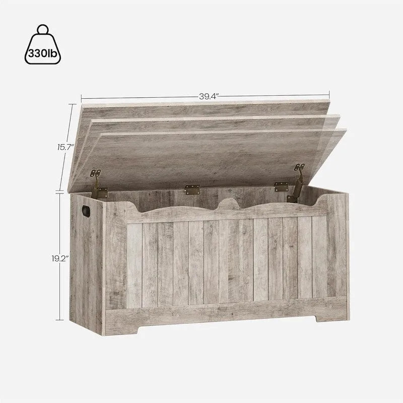 Banc à chaussures pour entrée - 15.7D x 39.4W x 19.2H
