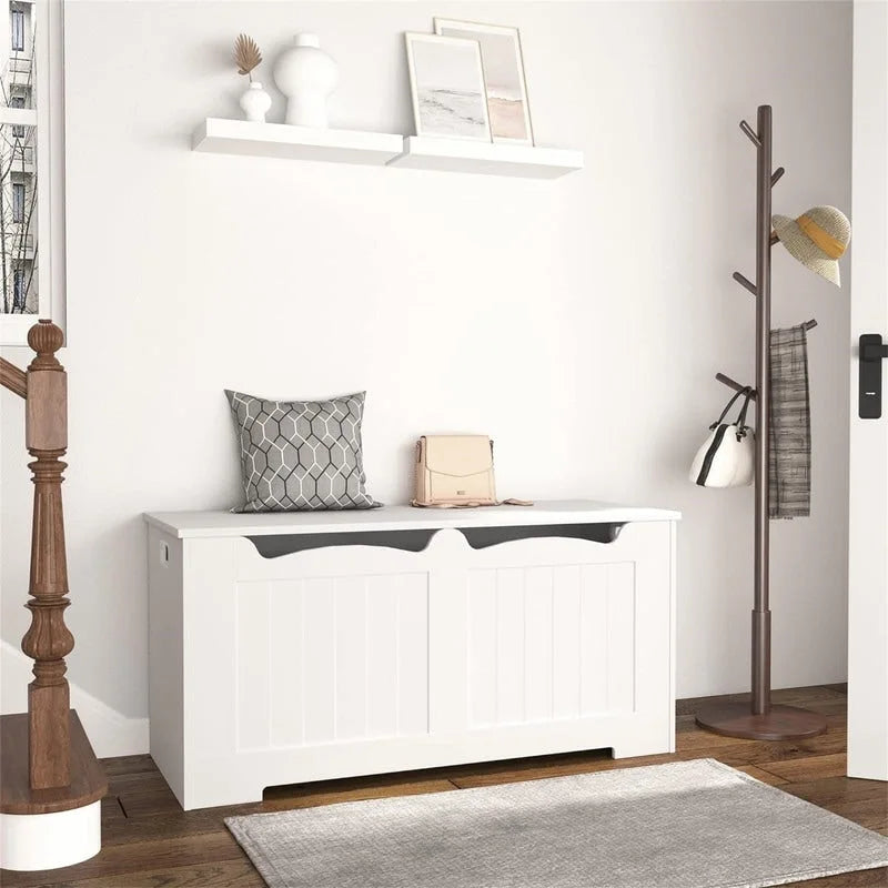 Banc à chaussures pour entrée - 15.7D x 39.4W x 19.2H