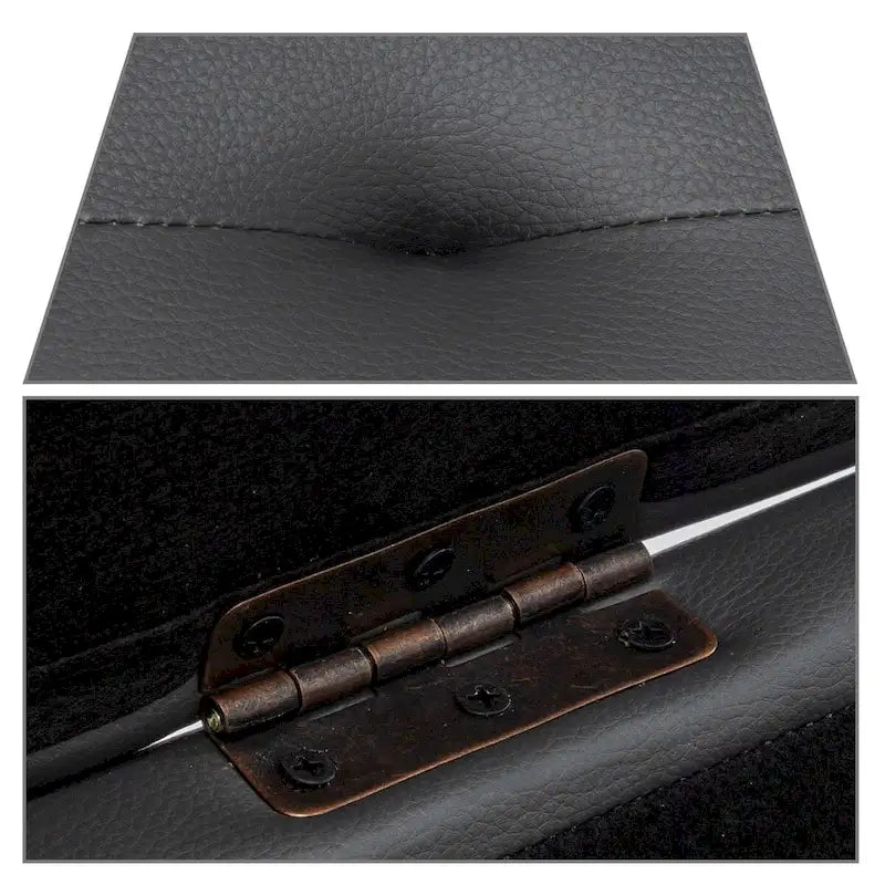 Modern Stylish Upholstered Storage Bench with Flip Top
