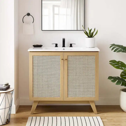 Soma 36 Bathroom Vanity Cabinet (Sink Basin Not Included)
